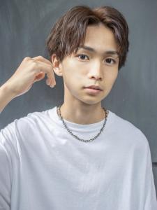 メンズ/センターパート/ニュアンスパーマ - メンズサロン EIGHT MEN＆BAR 上野店 【エイト】掲載
