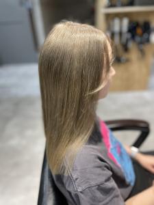 ブリーチ毛対応★酸性ストレート