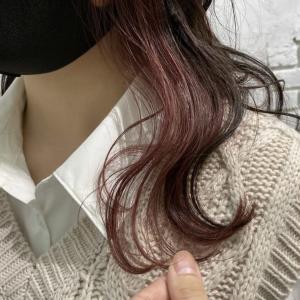 ボルドーインナーカラー - newi 所沢掲載