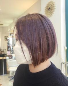 ボブ×ラベンダーカラー - KOZO AiM 竹ノ塚西口店掲載