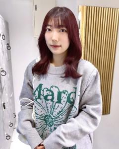 【rizu】#カシスレッドカラー #ブリーチ１回 - MOON by KENJE掲載