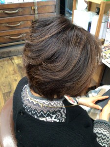 やや前下がりショートボブ - Hair Make HAREMA掲載