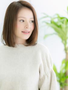 透け感グレーベージュ！ワンレンボブ - 清澄白河 美容室 sita(シタ) 髪質改善 個室サロン掲載
