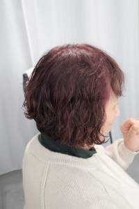 ショートボブパーマ
