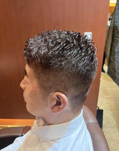 銀座　床屋　ショート × アイロンパーマ - ヘアーモードキクチ 銀座店掲載