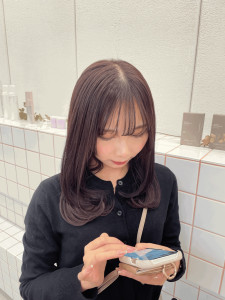 《花屋併設》ラベンダーグレージュ  - re’ll*花屋併設の美容院*掲載