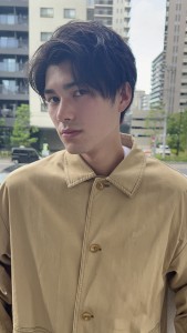 大人センターパート/ニュアンスパーマ/ビジネスヘア - garden otakanomori掲載