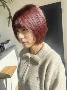 berry pink - ARBRE hair&make掲載