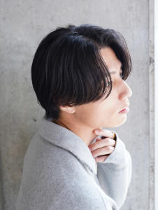 【alpha 新宿】ナチュラル×センターパート - men's salon alpha 新宿【メンズサロンアルファ】掲載