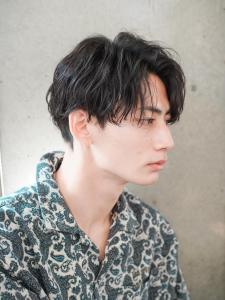 【alpha 新宿】ナチュラル×センターパート - men's salon alpha 新宿【メンズサロンアルファ】掲載