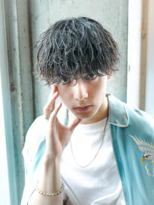 【alpha 新宿】マッシュ×波巻きパーマ - men's salon alpha 新宿【メンズサロンアルファ】掲載