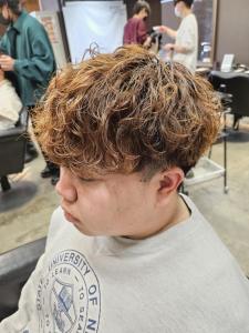 波巻きパーマ - 男性専門美容室 growth 天神店掲載