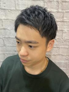 2ブロックアップバングショート - グレイスフルバーバー 赤坂見附店掲載