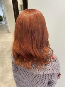 【鮫嶋】１ブリーチ☆コーラルオレンジ - 【完全個室サロン】tocca hair&treatment 浅草店【トッカ】掲載