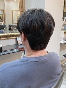 メンズカットブラック韓国風ナチュラル似合わせカット社会人 - N° jillva 立川掲載