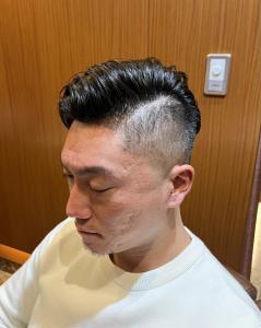 銀座　理容室　個室　フェードカット　コームオーバー - ヘアーモードキクチ 銀座店掲載
