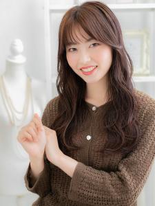 ミルクティーブラウンくせ毛風レイヤーロング　ヘルシースタイル - mod's hair【モッズヘア】上尾/上尾西口店掲載