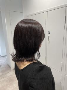 【ゆるっとくびれヘア×カシスベリーブラウン】 - 【完全個室サロン】tocca hair&treatment 浅草店【トッカ】掲載