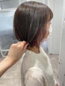 【ウルフボブ×ピンクインナー】 - 【完全個室サロン】tocca hair&treatment 浅草店【トッカ】掲載