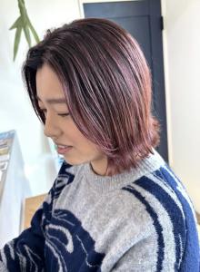 ピンクハイライト - ARBRE hair&make掲載
