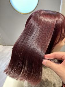 "髪質改善で叶える"   ヴァイオレット×艶髪『銀座/個室』 - answer BEAUTY SALON掲載