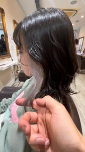 ホワイトシルバー♪【インナーカラー　髪質改善】 - Alushe 錦糸町店【アルーシェ】掲載