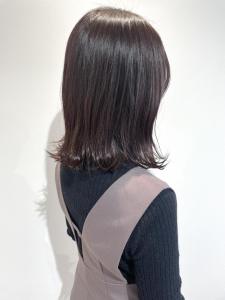 白髪も染まるピンクベージュ♪ - 半個室型美容室 Sourire 和白店掲載