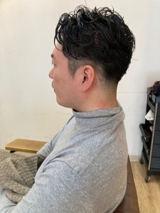 お客様髪質改善データ1037（メンズパーマ） - Grand × AtlierDonguri掲載