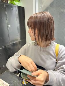 フルバング レッドブラウン カルマパーマ - ARCANA 明治神宮前 表参道 原宿掲載