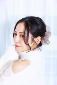 冬の儚げアップスタイル - Fuse 瑞江店掲載
