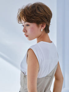 くせ毛風/ハンサムショート - ヘアーサロン ソシエ 二子玉川店掲載