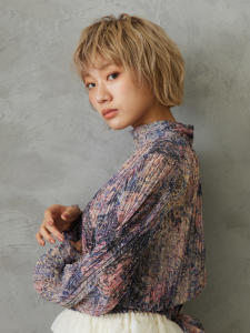 ニュアンスショート/ハイトーン - SOCIE AVEDA ペリエ千葉店掲載