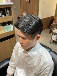 メンズトラッドツーブロックスタイル[横浜駅/理容室/個室] - 21_salon The BARBER 横浜そごう店掲載