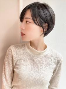 スタイリング簡単！骨格美人ショート