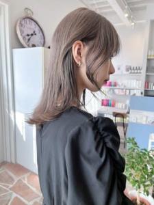 フェイスレイヤー×くすみベージュ×ローライト - ponte rosso 荒江店掲載