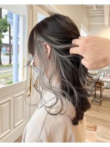 大人可愛いインナーカラーヘルシースタイルアンブレラカラー - ponte rosso 荒江店掲載