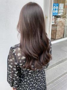 ミルキーブラウン 艶髪 春 暖色系カラー ニュアンスカラー - ponte rosso 荒江店掲載