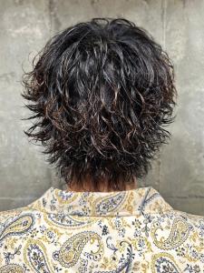 　　束感　スパイラルパーマ　ソフトウルフ　 - MEN'S SALON SOLEIL by alfRed掲載