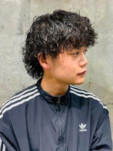 ツイストスパイラルパーマ　束感　マッシュショート　爽やか - MEN'S SALON SOLEIL by alfRed掲載