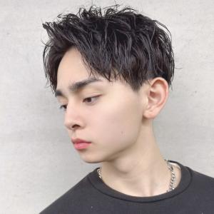 【Lond GULLMAN江村】長めのアップバング - Lond GULLMAN/メンズ専門サロン/名駅掲載