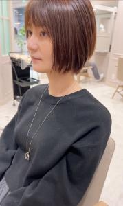 髪質改善丸みショート - High street Hair掲載