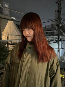 フルバング レッドブラウン カルマパーマ - ARCANA 明治神宮前 表参道 原宿掲載
