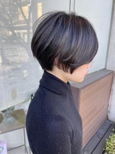 大人カッコいいショートヘア - EMU international 春日部本店掲載