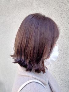 【似合わせカット】外ハネボブ×オリーブベージュ - MANOHARU掲載