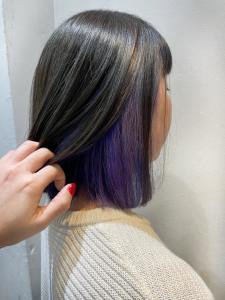 インナーパープル - Hair make powder天王寺寺田町店掲載