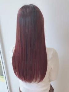 つやストレート×ベリーピンク　暖色系カラー - ponte rosso 荒江店掲載