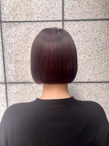 【警固・赤坂・大濠／ヘアサロン】ミニボブ切りっぱなしボブ - Des.Art掲載