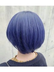2ブリーチでつくるブルーカラー♪ - newi 赤羽掲載