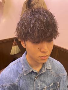  ツイストスパイラルパーマ(理容室/メンズ/barber s - ヒロ銀座 BARBER SHOP 新宿店掲載
