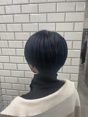 ショートボブ×ブルーブラック - newi 赤羽掲載